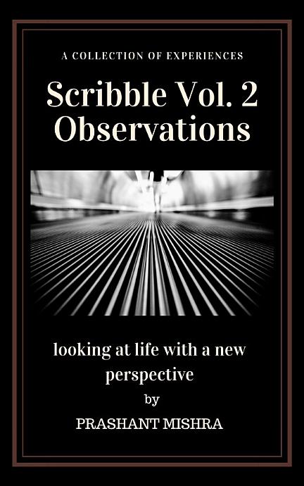 Scribble Vol. 2 Observations book by Prashant Mishra